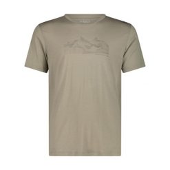 Koszulka merino męska CMP Neil T-Shirt. Brązowe t-shirty męskie CMP, m, bez wzorów, bez kołnierzyka. Za 172.99 zł.