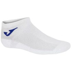 Skarpetki sportowe stopki Joma biały. Białe skarpetki damskie Joma, bez wzorów, z bawełny. Za 18.99 zł.