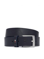 Tommy Hilfiger Pasek Adan 3.5 Ext AM0AM13014 Granatowy. Niebieskie paski męskie Tommy Hilfiger, bez wzorów, ze skóry. Za 147.99 zł.