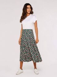 Apricot Spódnica w kolorze zielonym rozmiar: S. Zielone spódniczki damskie Apricot, s, bez wzorów, z wiskozy, maxi, proste. Za 83.22 zł.