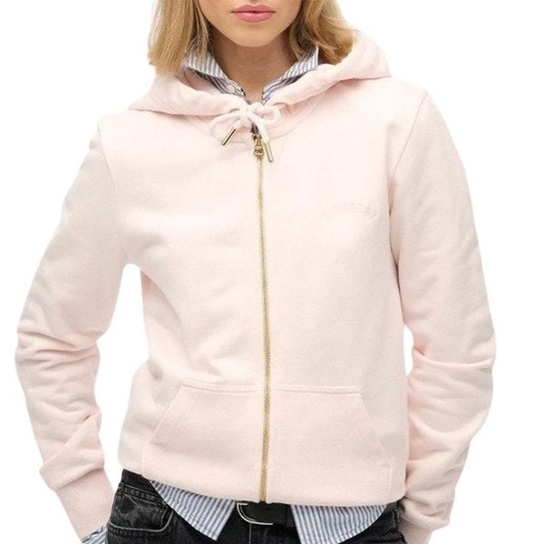 Damska bluza z kapturem zapinana na zamek Superdry Essential Logo Hb. Czerwone bluzy z kapturem damskie Superdry., uniwersalny, z bawełny. Za 309.45 zł.