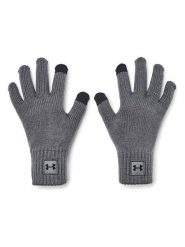 Under Armour Rękawiczki "Halftime" w kolorze szarym rozmiar: S/M. Szare rękawiczki męskie Under Armour, bez wzorów, z materiału. Za 97.74 zł.
