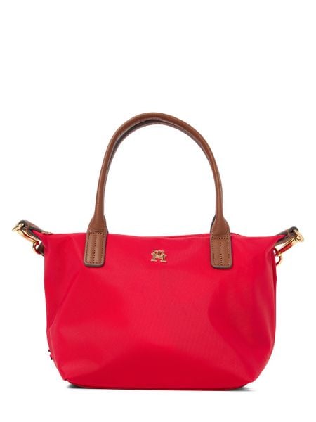 Tommy Hilfiger torba na ramię Kobiety Sztuczne włókno czerwony, ONE SIZE. Czerwone torebki klasyczne damskie Tommy Hilfiger, bez wzorów, z nylonu, bez dodatków. Za 279.95 zł.