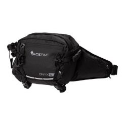 Torebka biodrowa nerka Acepac Onyx 5 MKIII. Czarne torebki klasyczne damskie ACEPAC, bez wzorów, bez dodatków. Za 247.99 zł.