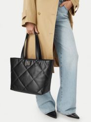 Nine West Torebka CEO-IVORY LANE-LDA9198 Czarny. Czarne torebki klasyczne damskie Nine West, bez wzorów, ze skóry, bez dodatków. Za 279.99 zł.
