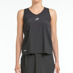 Bullpadel Women's Tank Top. Czarne topy damskie bullpadel, s, bez wzorów, bez kołnierzyka. W wyprzedaży za 183.40 zł.