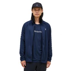 Bluza Peak Performance męska Rider Zip Jacket granatowa - L. Niebieskie bluzy bez kaptura męskie Peak Performance, l. W wyprzedaży za 599.00 zł.