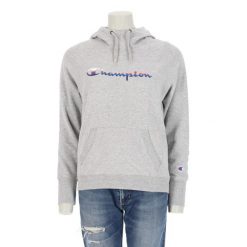 Second life - Bluza z kapturem dla kobiet szara - Stan bardzo dobry. Szare bluzy z kapturem damskie CHAMPION. Za 106.46 zł.