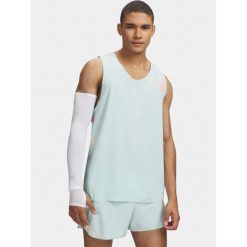 Koszulka Polo Bez Rękawów Męska Under Armour UA Velociti Elite Singlet. Niebieskie koszulki polo męskie Under Armour, m, bez wzorów, bez ramiączek. Za 339.00 zł.