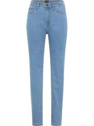 Lee Dżinsy "Scarlett" - Skinny fit - w kolorze błękitnym rozmiar: W27/L29. Niebieskie jeansy damskie Lee, z podwyższonym stanem. Za 110.04 zł.