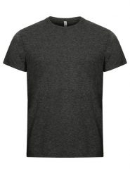 Clique Classic OC-T T-shirt męska z organicznej bawełny anthracite melange. Szare t-shirty męskie CLIQUE, m, bez wzorów, z bawełny, bez kołnierzyka. Za 101.05 zł.