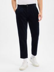 Lindbergh spodnie sztruksowe Mężczyźni Bawełna niebieski, XXL. Niebieskie spodnie materiałowe męskie Lindbergh, bez wzorów, z bawełny, eleganckie. Za 279.95 zł.