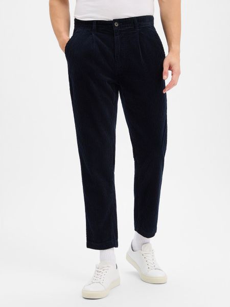 Lindbergh spodnie sztruksowe Mężczyźni Bawełna niebieski, XXL. Niebieskie spodnie materiałowe męskie Lindbergh, bez wzorów, z bawełny, eleganckie. Za 279.95 zł.