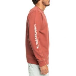 Bluza sportowa męska Quiksilver The Orginal. Brązowe bluzy bez kaptura męskie Quiksilver, bez wzorów, z bawełny, sportowe, bez kołnierzyka, bez ramiączek. Za 155.00 zł.