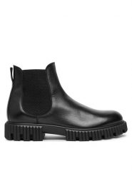 Baldinini Botki U5B119P1VITE0000 Czarny. Czarne buty zimowe męskie Baldinini, ze skóry, bez zapięcia. Za 1,759.00 zł.
