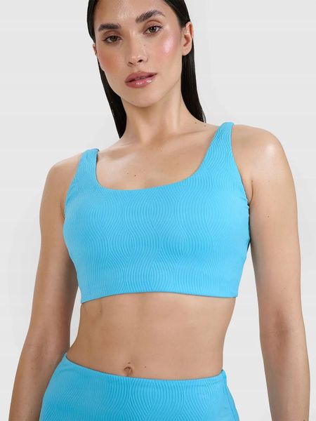 GÓRA OD BIKINI DAMSKI STRÓJ 4F KĄPIELOWY XS F084. Czerwone bikini damskie 4f, bez wzorów. Za 47.69 zł.