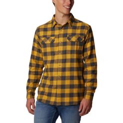 Koszula męska Columbia Flare Gun Stretch Flannel z długim rękawem. Szare koszule męskie Columbia, m, bez wzorów, bez kołnierzyka, bez ramiączek. Za 349.00 zł.