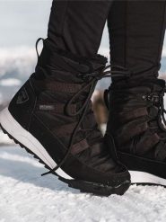 Kilpi Botki zimowe "Candy" w kolorze czarnym rozmiar: 41. Czarne botki damskie Kilpi, na zimę, z materiału, bez obcasa, bez zapięcia. Za 274.75 zł.