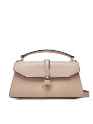 Guess Torebka HWVG96 55200 Beżowy. Brązowe torebki klasyczne damskie Guess, z aplikacjami, ze skóry, bez dodatków. Za 309.99 zł.