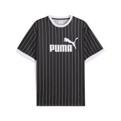 Męska koszulka Essentials w paski PUMA. Czarne t-shirty sportowe męskie Puma, m, bez ramiączek, do biegania. Za 129.00 zł.