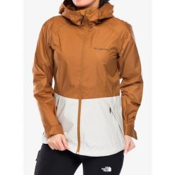 Kurtka przeciwdeszczowa damska Columbia Inner Limits III Jacket. Brązowe kurtki damskie Columbia, bez kaptura. Za 323.99 zł.
