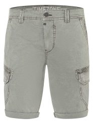 Timezone Szorty chino "Stanley" w kolorze szarym rozmiar: W38. Szare szorty męskie Timezone, bez wzorów. Za 148.96 zł.