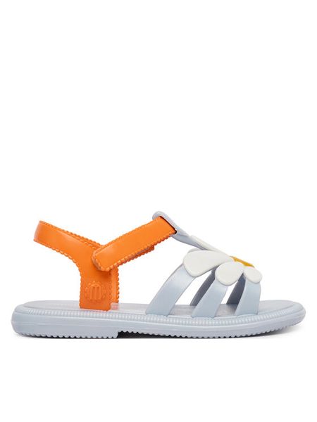 Melissa Sandały Mini Melissa Hip Bloomy Bb 35902 Niebieski. Niebieskie sandały dziewczęce Melissa, z tworzywa sztucznego, bez zapięcia. Za 228.99 zł.