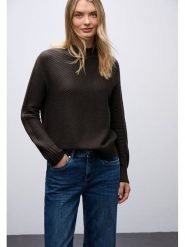 Street One Sweter w kolorze brązowym rozmiar: 40. Brązowe swetry klasyczne damskie Street One, bez kołnierzyka. Za 139.20 zł.