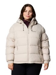 Columbia Kurtka zimowa "Pike Lake II" w kolorze beżowym rozmiar: XL. Brązowe kurtki damskie Columbia, na zimę, xl, bez wzorów, z puchu, bez kaptura. Za 217.53 zł.