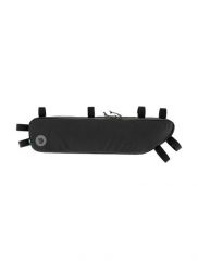 Torba na ramę roweru Fjallraven Hoja Frame Bag M - black. Czarne torebki klasyczne damskie Fjällräven, bez wzorów, z poliamidu, duże, bez dodatków. Za 356.39 zł.