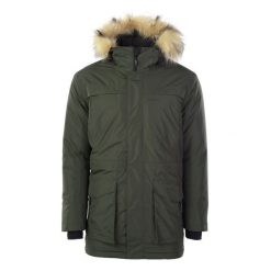 Kurtka męska ocieplana Hi-Tec Lasse - zielona, Rozmiar L. Zielone kurtki męskie Hi-tec, na zimę, l, bez wzorów, z materiału, bez kaptura. Za 309.99 zł.