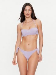 Emporio Armani Bikini 262737 4R306 00097 Fioletowy. Fioletowe bikini damskie Emporio Armani, bez wzorów. Za 295.00 zł.