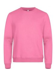 Clique Miami Roundneck – uniseks bluza z bawełny i poliestru z recyklingu. Czerwone bluzy bez kaptura męskie CLIQUE, xl, z bawełny. Za 166.81 zł.