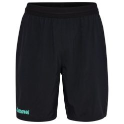 Szorty Hummel Blaze 2.0. Czarne szorty męskie HUMMEL, bez kołnierzyka. Za 190.00 zł.
