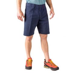 Spodenki turystyczne męskie Rip Curl Travellers Walkshort granatowe CWADD9 28. Niebieskie szorty męskie Rip Curl, bez kołnierzyka. Za 69.99 zł.