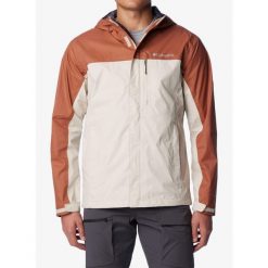Kurtka z membraną męska Columbia Pouring Adventure II Jacket. Białe kurtki męskie Columbia, m, bez wzorów, sportowe, bez kaptura. Za 291.99 zł.