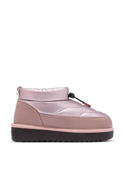 Buty śniegowce damskie D.Franklin ocieplane. Czerwone śniegowce damskie D.Franklin, z materiału. Za 239.00 zł.