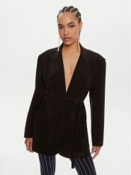 NORMA KAMALI Marynarka KK4214PL158001 Czarny Regular Fit. Czarne marynarki i żakiety damskie NORMA KAMALI, m, bez wzorów, z syntetyku. Za 1,609.00 zł.