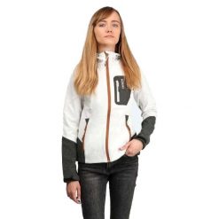 Kurtka Ocieplana Damska Dahlgren. Szare kurtki damskie ICEPEAK, bez wzorów, z puchu, bez kaptura. Za 814.99 zł.