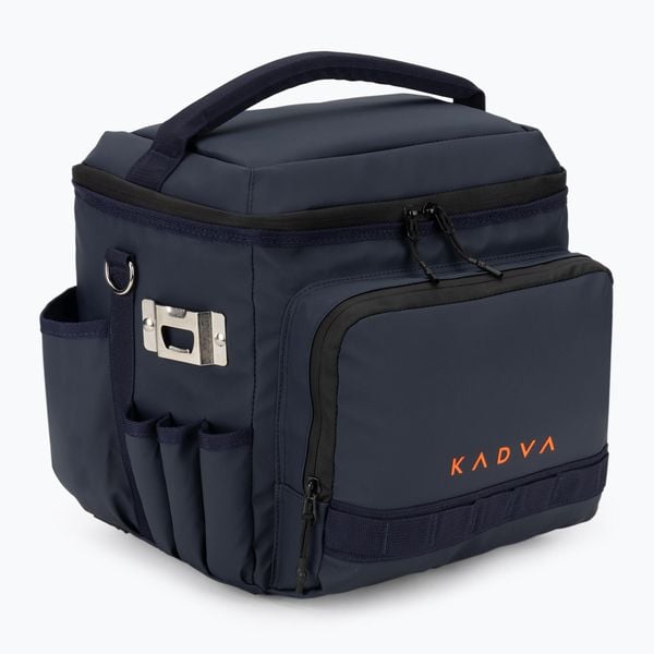 Torba termiczna KADVA Antarctica 37. Niebieskie torby męskie na ramię KADVA, bez wzorów, z materiału, na ramię, duże. Za 139.99 zł.