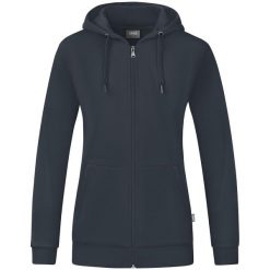 Kurtka damska Jako Organic. Szare kurtki damskie Jako, m, bez wzorów, z bawełny, z kapturem. Za 297.50 zł.