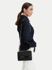 Just Cavalli Torebka 80RA4BBA ZS766 Czarny. Czarne torebki klasyczne damskie Just Cavalli, bez wzorów, ze skóry, bez dodatków. Za 816.99 zł.