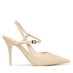 Szpilki Aldo. Białe szpilki Aldo, bez wzorów, bez obcasa. Za 359.99 zł.