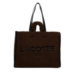 Torebka Lacoste. Białe torebki klasyczne damskie Lacoste, bez wzorów, bez dodatków. Za 814.99 zł.