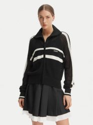 Guess Kardigan V6GR08 Z0729 Czarny Regular Fit. Czarne kardigany damskie Guess, m, z aplikacjami, z wiskozy. Za 524.99 zł.