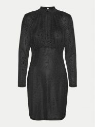 Vero Moda Sukienka koktajlowa Evaline 10317040 Czarny Slim Fit. Czarne sukienki damskie Vero Moda, l, bez wzorów, z syntetyku, wizytowe, bez kołnierzyka, bez ramiączek. Za 99.99 zł.