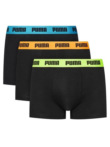 Puma Komplet bokserek 938327 Czarny. Czarne bokserki męskie Puma, bez wzorów, z bawełny. Za 169.99 zł.