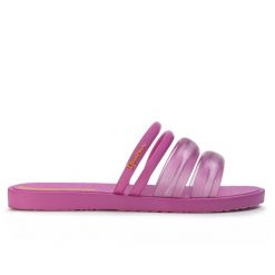 Klapki damskie Ipanema 26727 PUFFER TIRAS FEM. Czerwone klapki damskie Ipanema, bez wzorów, z materiału, bez obcasa. Za 94.99 zł.