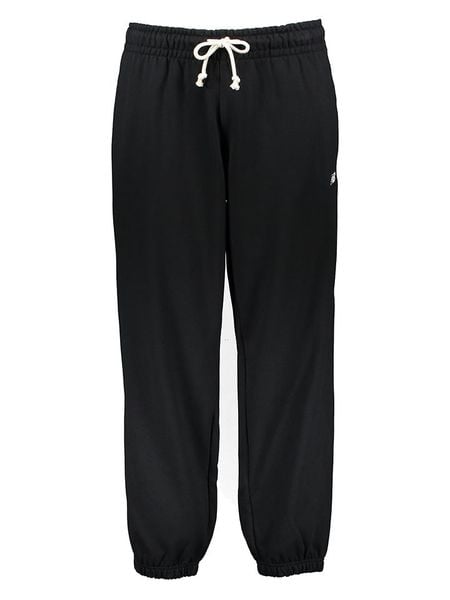 New Balance Spodnie dresowe "Athletics Remastered" w kolorze czarnym rozmiar: XL. Czarne spodnie dresowe męskie New Balance, bez wzorów, z bawełny. Za 174.84 zł.