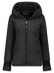 Geographical Norway Kurtka pikowana "Bliss" w kolorze czarnym rozmiar: XL. Czarne kurtki damskie Geographical Norway, xl, bez wzorów, bez kaptura. Za 222.94 zł.